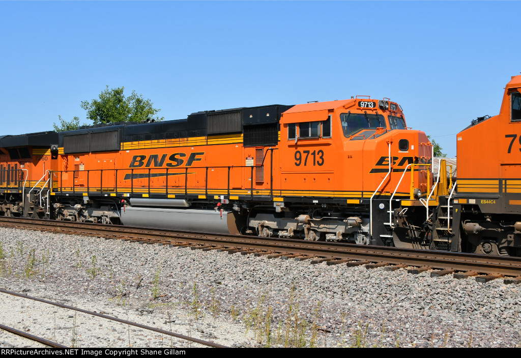 BNSF 9713 Roster shot.